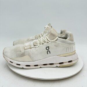 On Cloudnova Swiss Engineering Women Size 9.5 26.99115 All White Running Shoes